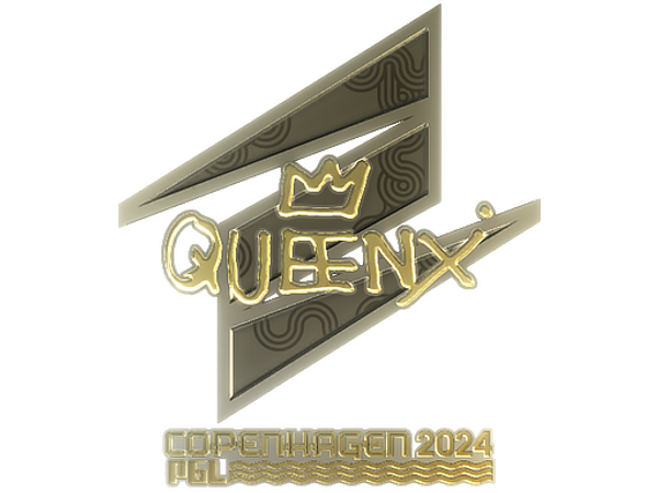 Sticker | Queenix (Gold) | Copenhagen 2024