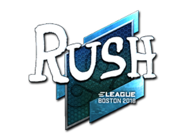 Sticker | RUSH (Foil) | Boston 2018