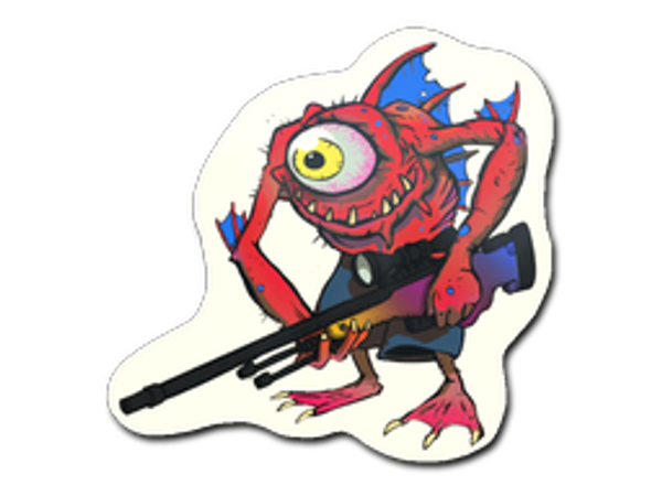 Sticker | Red Cyclawps
