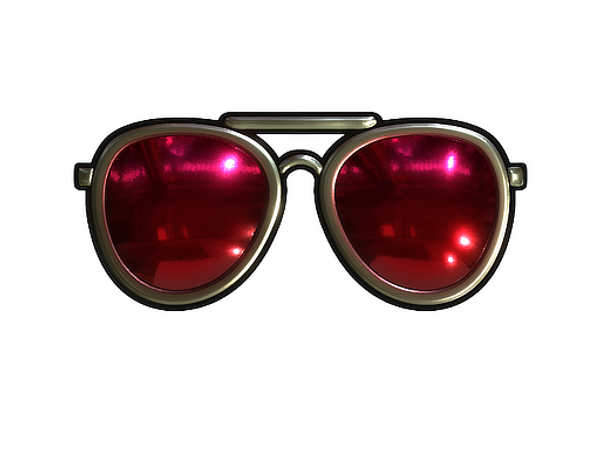 Sticker | Red Shades (Foil)