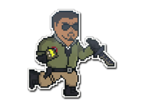 Sticker | Retro Leet