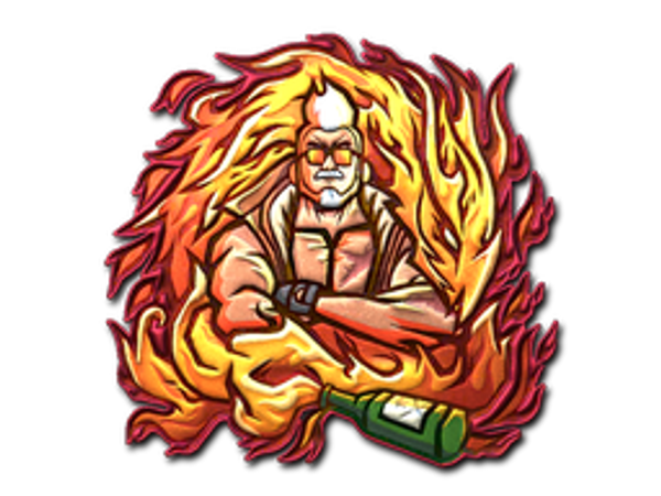 Sticker | Romanov's Fire (Foil)