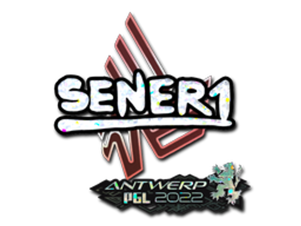 Наклейка | SENER1 (с блёстками) | Антверпен-2022