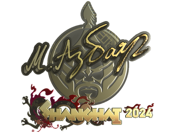 Sticker | Senzu (Gold) | Shanghai 2024