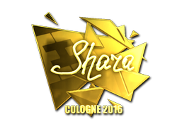 Sticker | Shara (Gold) | Cologne 2016