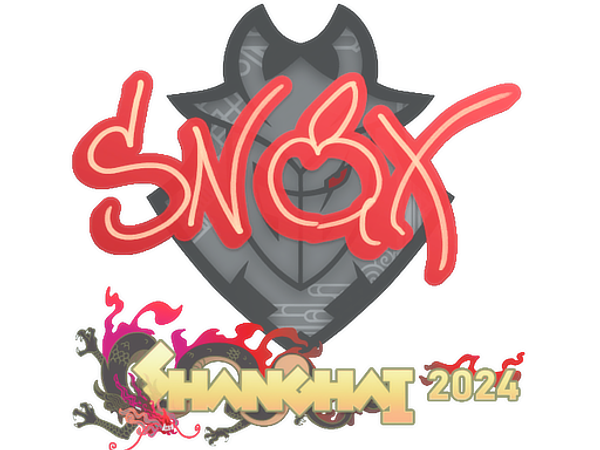 Sticker | Snax | Shanghai 2024