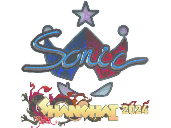 Sticker | Sonic (Holo) | Shanghai 2024