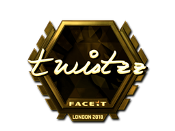 Sticker | Twistzz (Gold) | London 2018