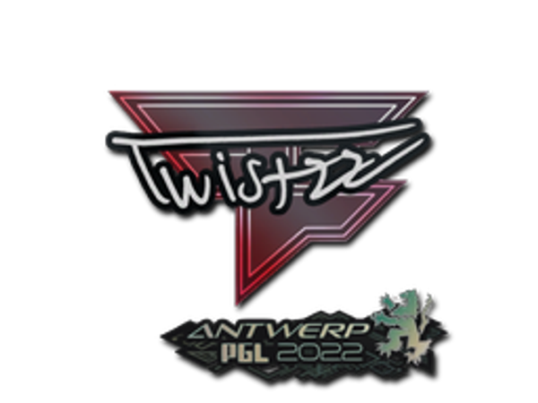 Наклейка | Twistzz | Антверпен-2022