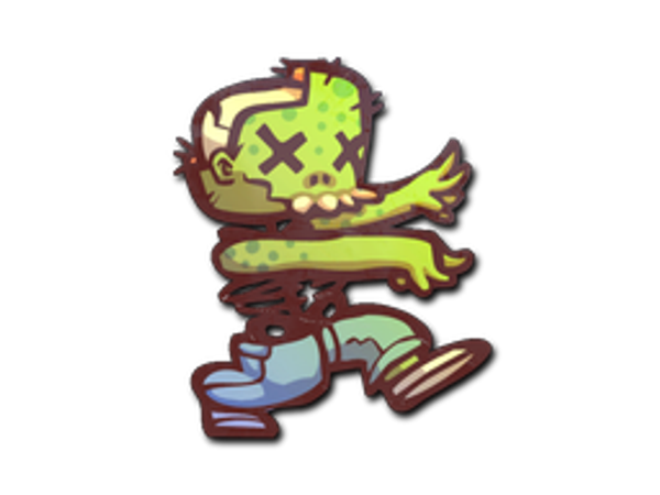 Наклейка | Зомби