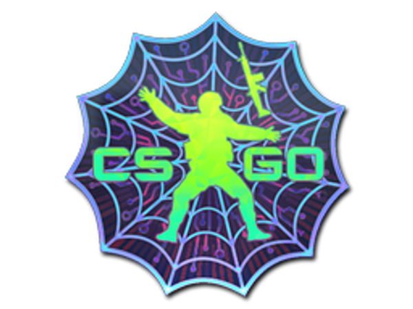 Sticker | Web Stuck (Holo)