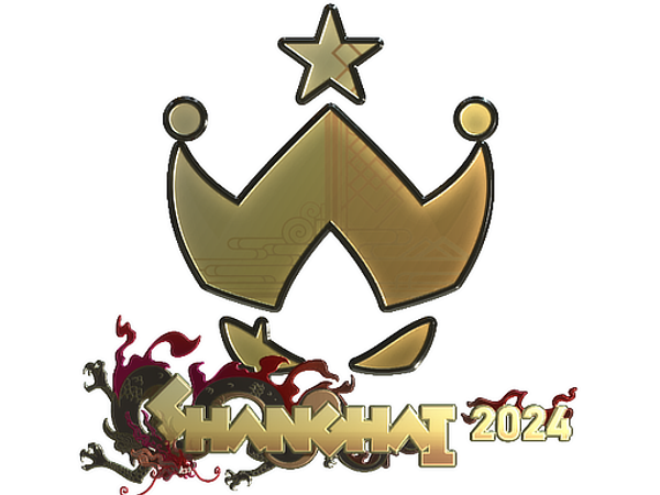 Sticker | Wildcard (Gold) | Shanghai 2024