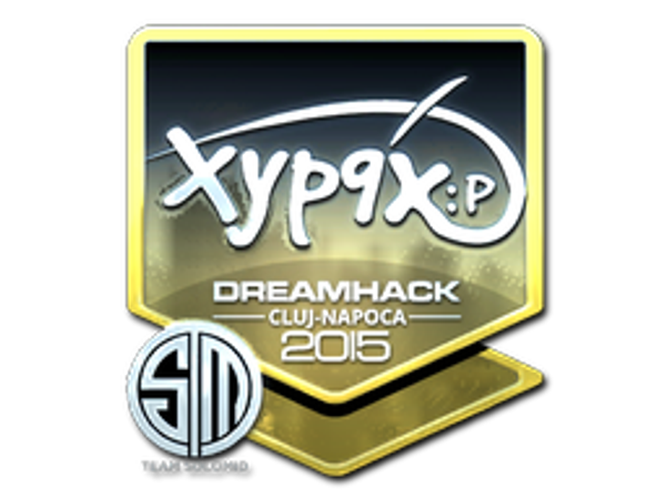 Наклейка | Xyp9x (металлическая) | Клуж-Напока-2015