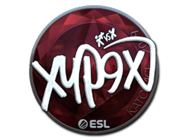 Наклейка | Xyp9x (металлическая) | Катовице-2019