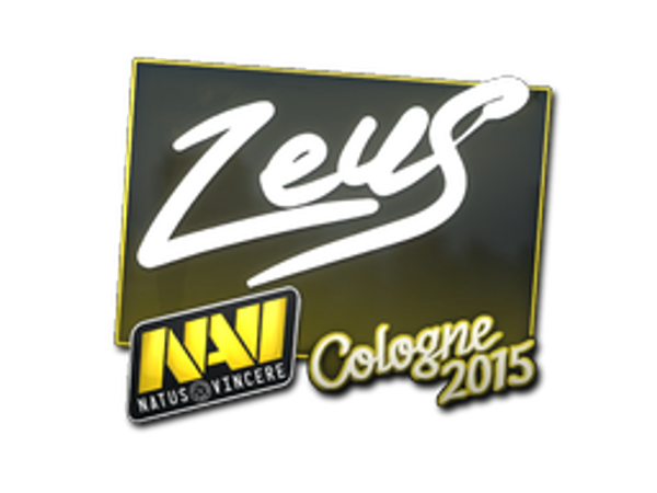 Наклейка | Zeus | Кёльн-2015