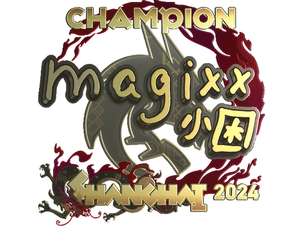 Sticker | magixx (Gold, Champion) | Shanghai 2024