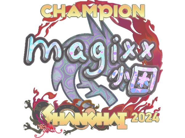 Sticker | magixx (Holo, Champion) | Shanghai 2024