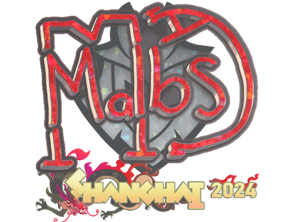 Sticker | malbsMd (Glitter) | Shanghai 2024