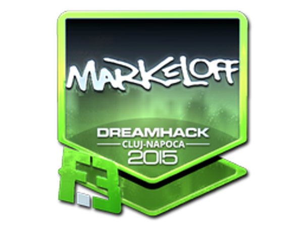 Sticker | markeloff (Foil) | Cluj-Napoca 2015