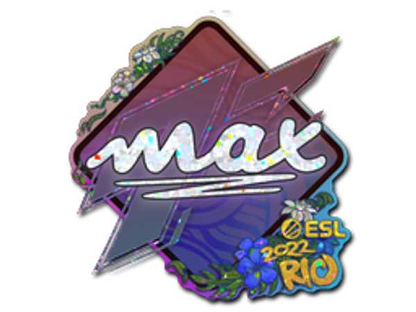 Sticker | max (Glitter) | Rio 2022