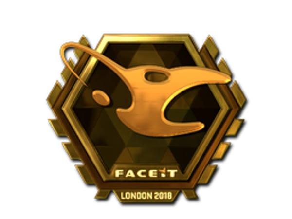 Sticker | mousesports (Gold) | London 2018