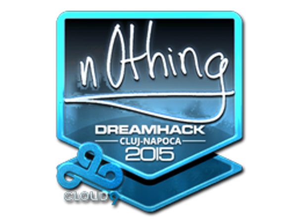 Sticker | n0thing (Foil) | Cluj-Napoca 2015