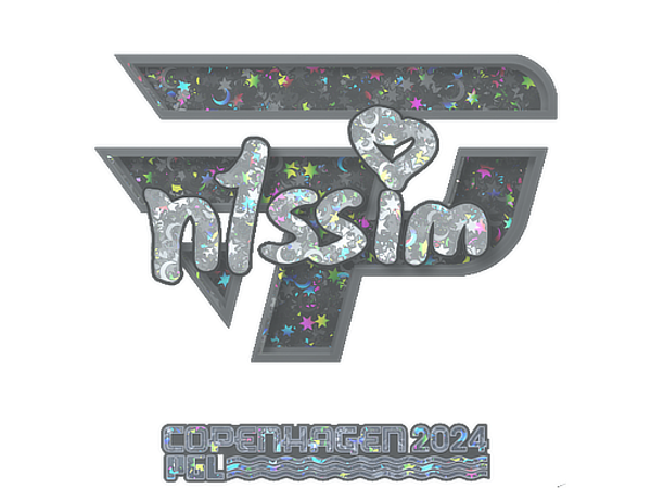 Sticker | n1ssim (Glitter) | Copenhagen 2024