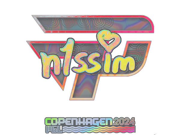 Sticker | n1ssim (Holo) | Copenhagen 2024