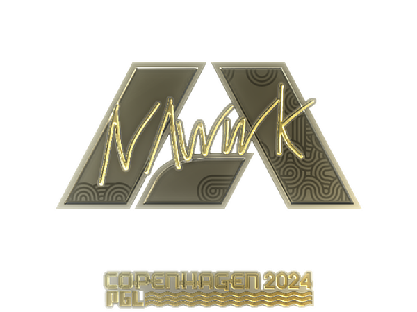 Sticker | nawwk (Gold) | Copenhagen 2024