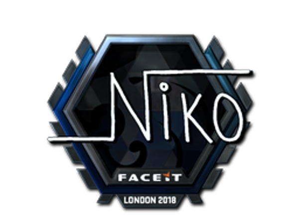 Sticker | niko (Foil)  | London 2018