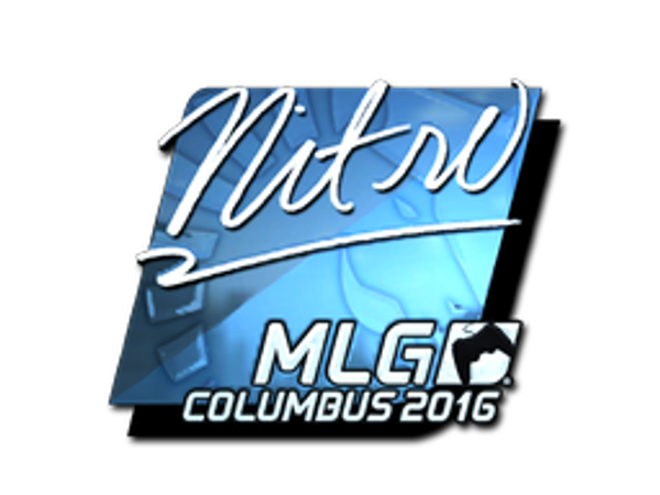 Sticker | nitr0 (Foil) | MLG Columbus 2016