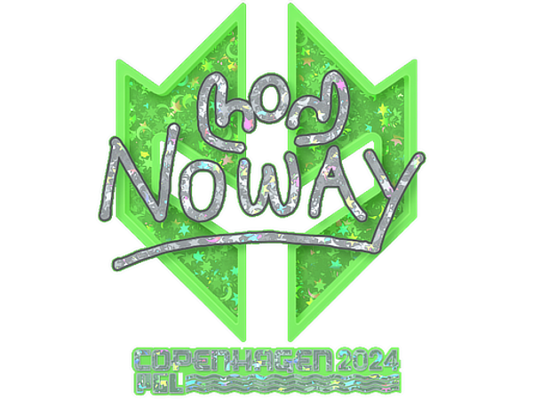 Sticker | noway (Glitter) | Copenhagen 2024
