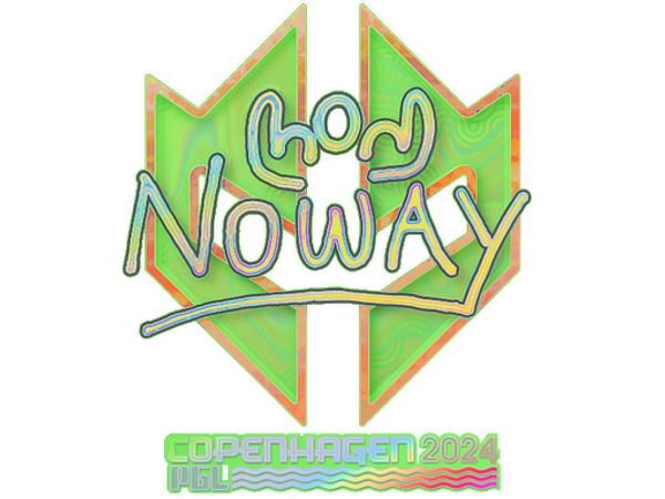 Sticker | noway (Holo) | Copenhagen 2024