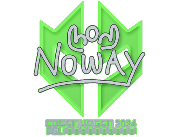 Sticker | noway | Copenhagen 2024
