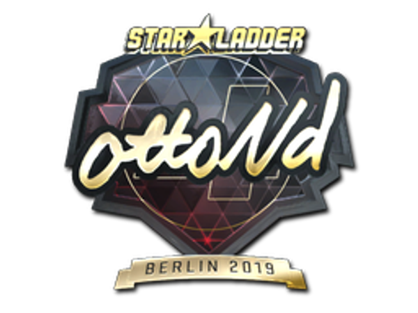 Sticker | ottoNd (Gold) | Berlin 2019