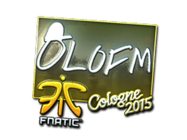 Sticker | olofmeister (Foil) | Cologne 2015