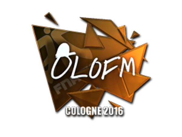 Sticker | olofmeister (Foil) | Cologne 2016
