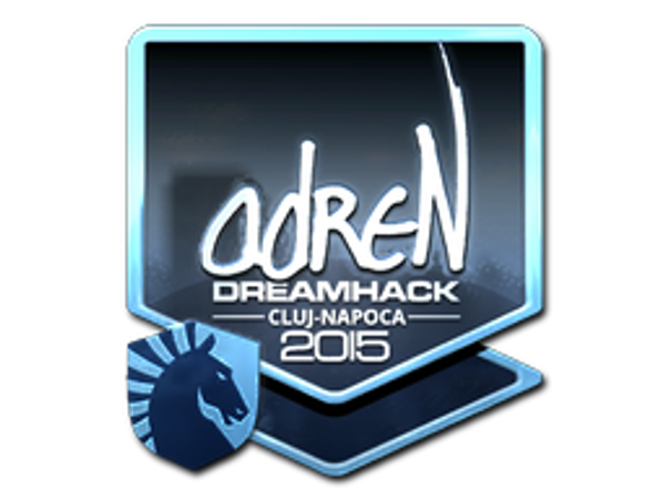 Наклейка | adreN (металлическая) | Клуж-Напока-2015