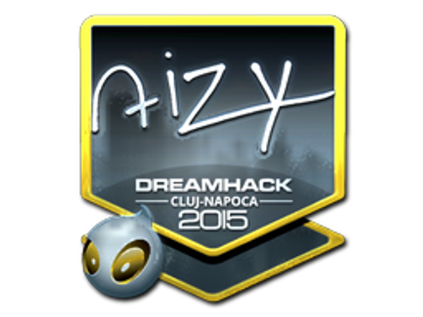 Наклейка | aizy (металлическая) | Клуж-Напока-2015