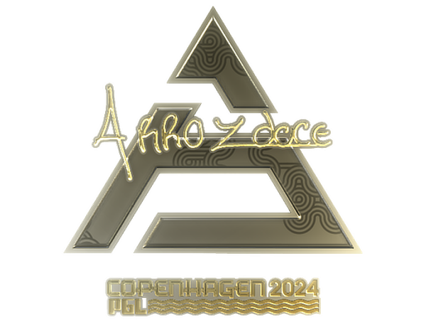 Sticker | arrozdoce (Gold) | Copenhagen 2024