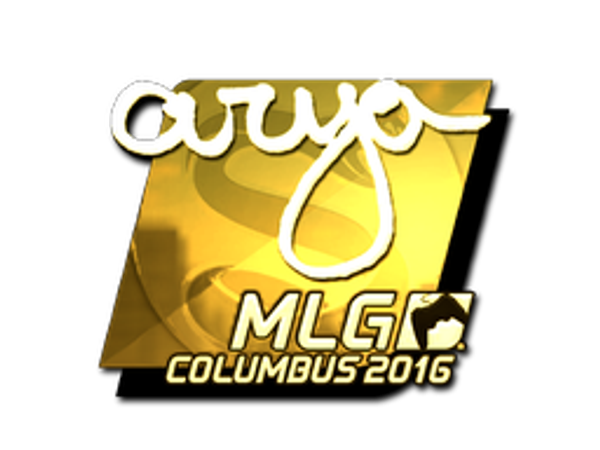 Sticker | arya (Gold) | MLG Columbus 2016