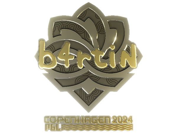 Sticker | b4rtiN (Gold) | Copenhagen 2024