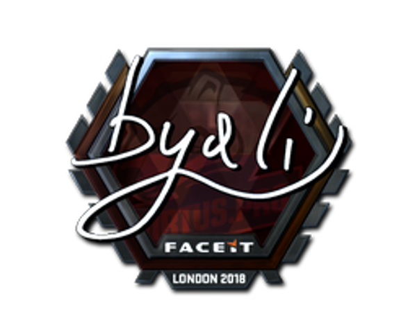 Sticker | byali (Foil) | London 2018