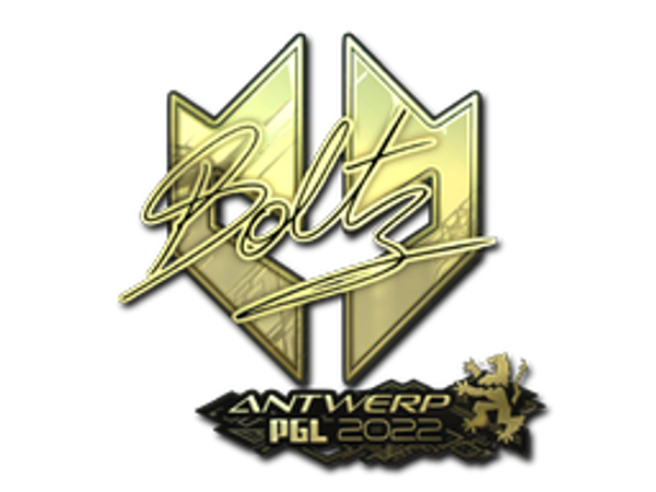 Sticker | boltz (Gold) | Antwerp 2022