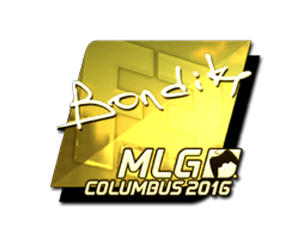 Sticker | bondik (Gold) | MLG Columbus 2016