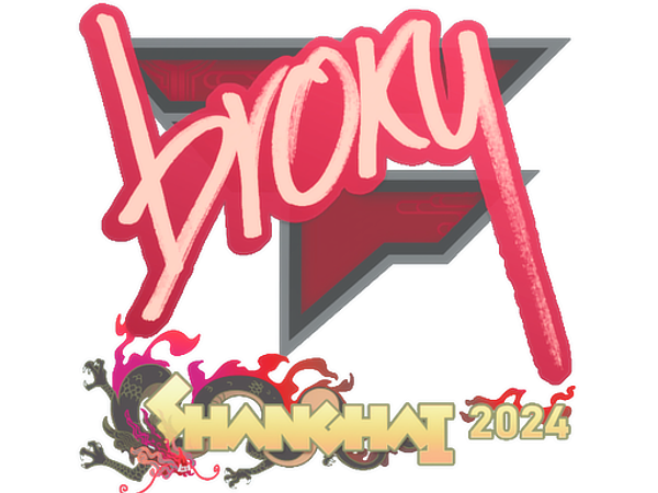 Sticker | broky | Shanghai 2024