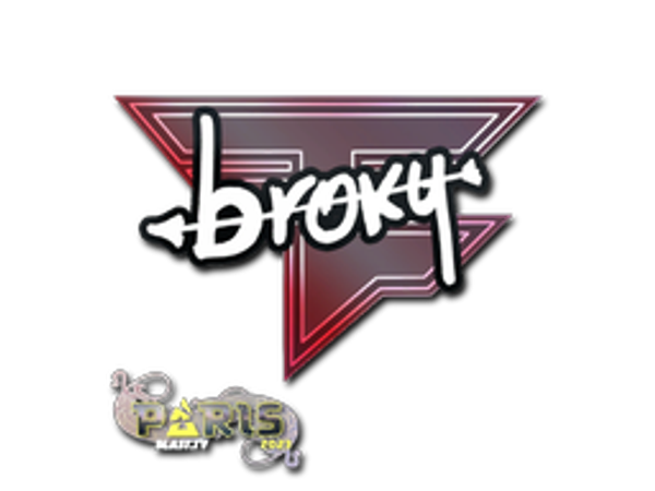 Наклейка | broky | Париж-2023