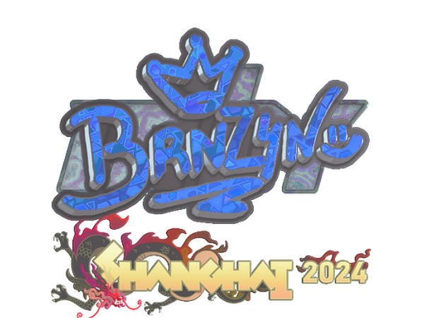 Sticker | brnz4n (Holo) | Shanghai 2024