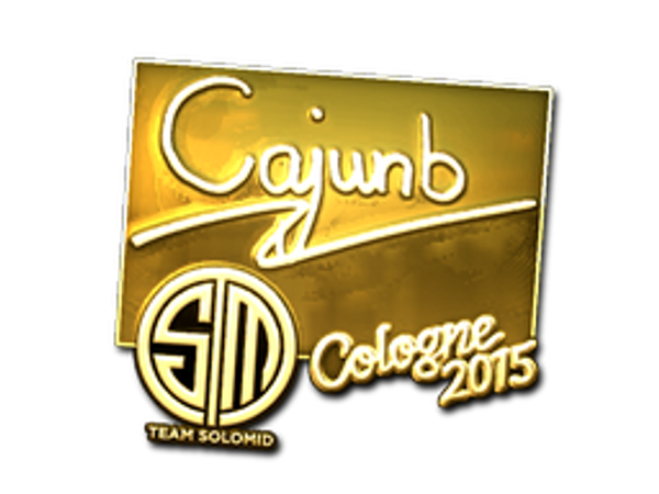 Sticker | cajunb (Gold) | Cologne 2015