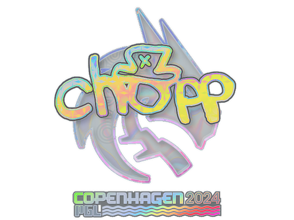 Sticker | chopper (Holo) | Copenhagen 2024